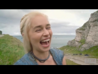 emilia clarke's insanely contagious laugh (daenerys targaryen from game of thrones) big ass milf