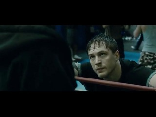 fragment from the movie warrior - tom hardy